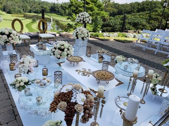 گلآرایی سفره عقد