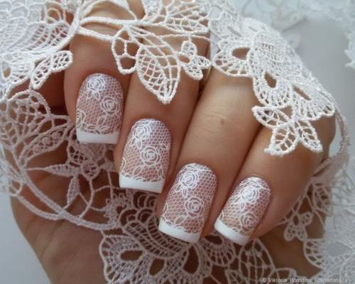 طرح توری ناخن عروس